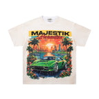 MAJESTIK Sports Car 00 Vintage T‑Shirt