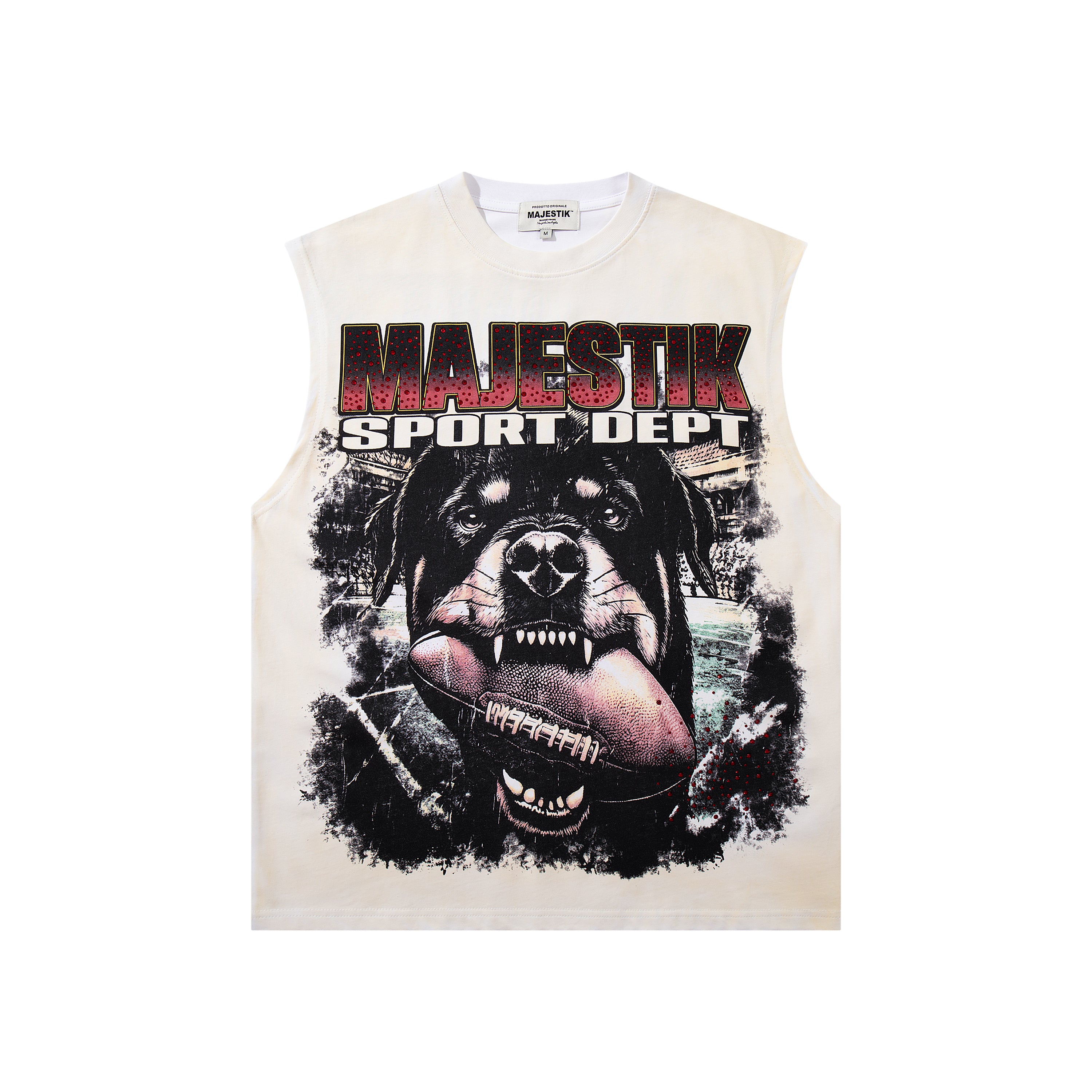 MAJESTIK Rottweiler All‑City Tour Vintage Sleeveless Tank Top