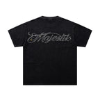 MAJESTIK Football Catch Double‑Sided Vintage T‑Shirt