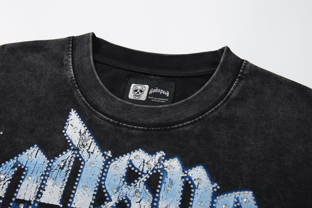 Godspeed Astronaut Double‑Sided Vintage Graphic T‑Shirt