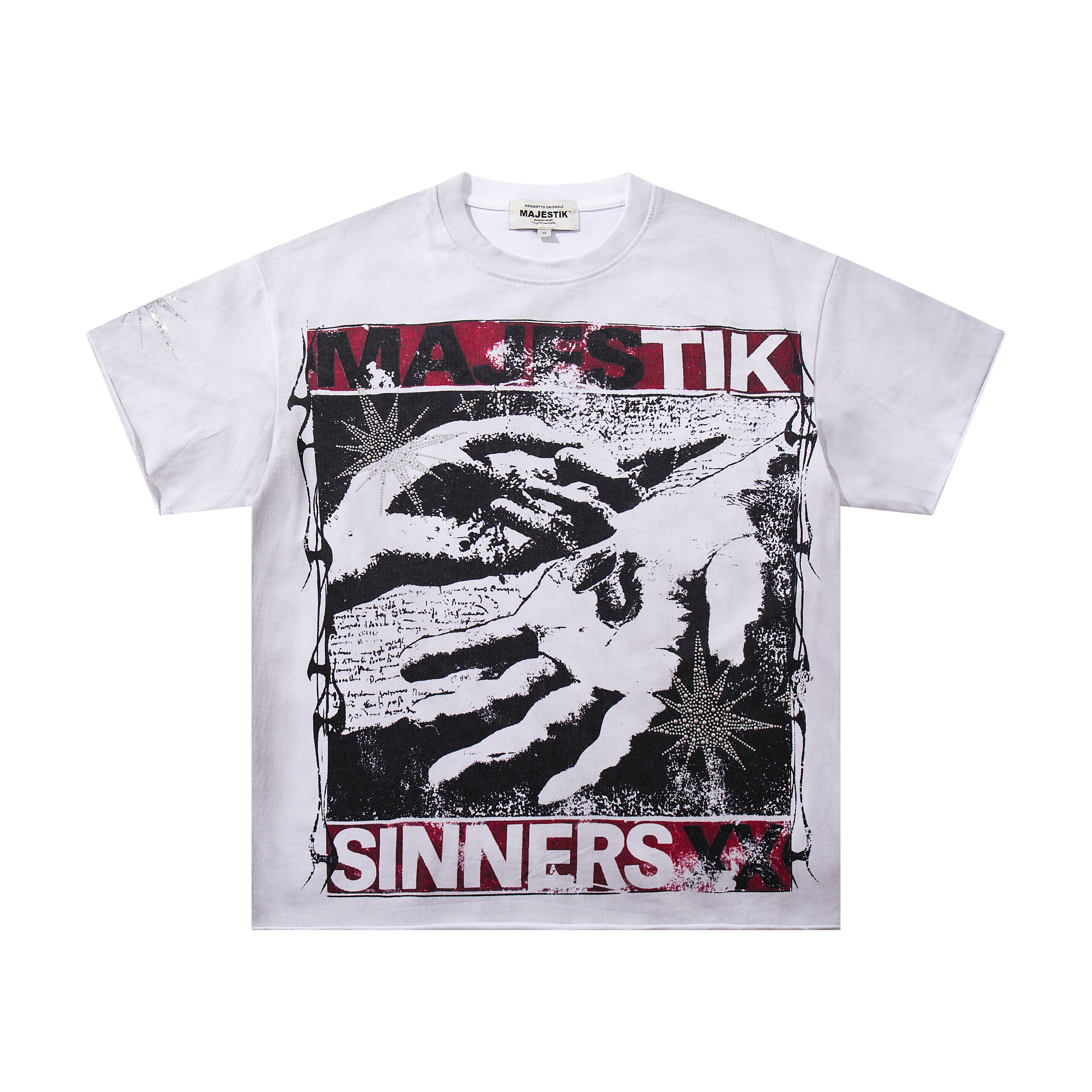 MAJESTIK Sinners Y2K Vintage T‑Shirt
