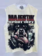 MAJESTIK Rottweiler All‑City Tour Vintage Sleeveless Tank Top