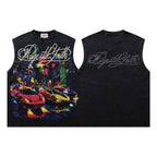 MAJESTIK Supercar City Graphic Tank Top