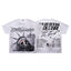 MAJESTIK Tour Skull Statue Of Liberty Double‑Sided Vintage T‑Shirt