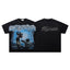 MAJESTIK Football Catch Double‑Sided Vintage T‑Shirt