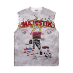 MAJESTIK 94 Vintage Sleeveless Graphic Tank Top