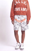 Sp5der Realtree OG Web V2 Sweat Shorts White Camo