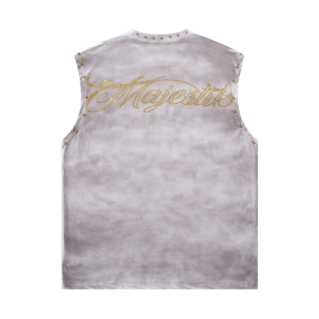 MAJESTIK 94 Vintage Sleeveless Graphic Tank Top