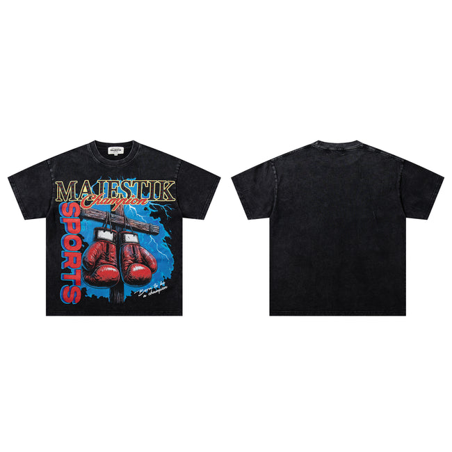 MAJESTIK Champion Boxing Vintage T‑Shirt Main Image
