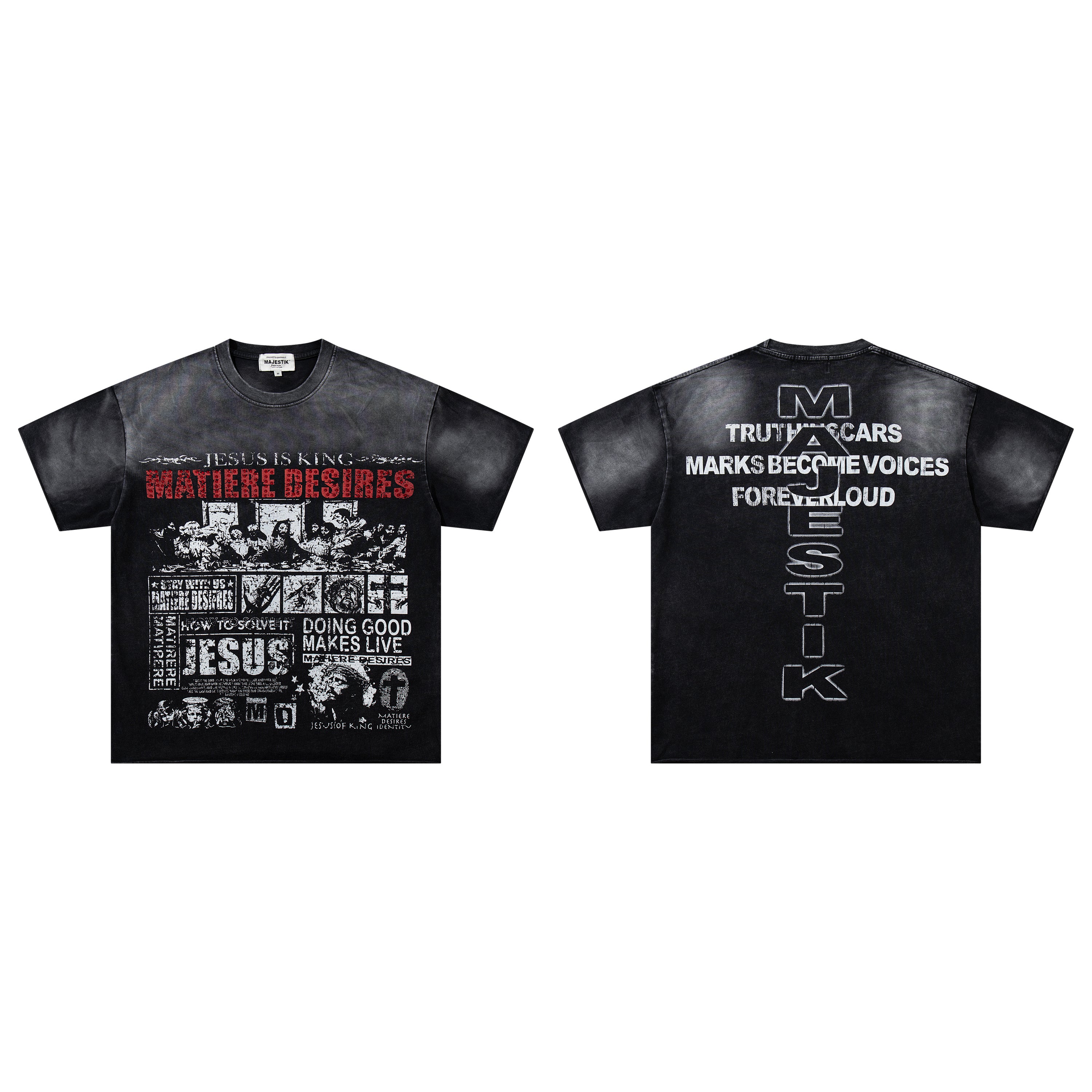 MAJESTIK Desires Vintage T‑Shirt