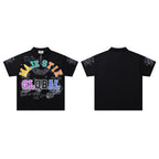 MAJESTIK Global Half‑Zip Polo T‑Shirt