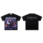MAJESTIK Alien DJ Space Vintage T‑Shirt