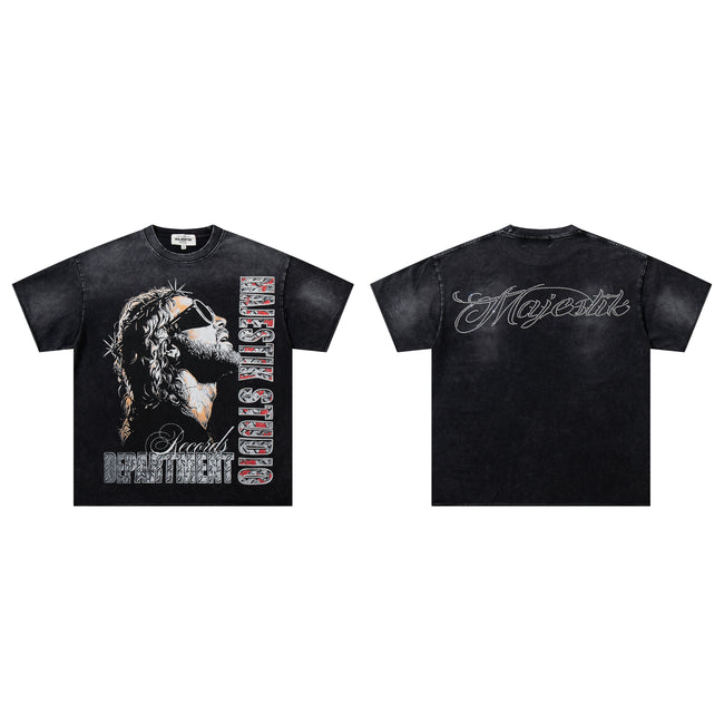 MAJESTIK Studio Portrait Vintage T‑Shirt Main Image