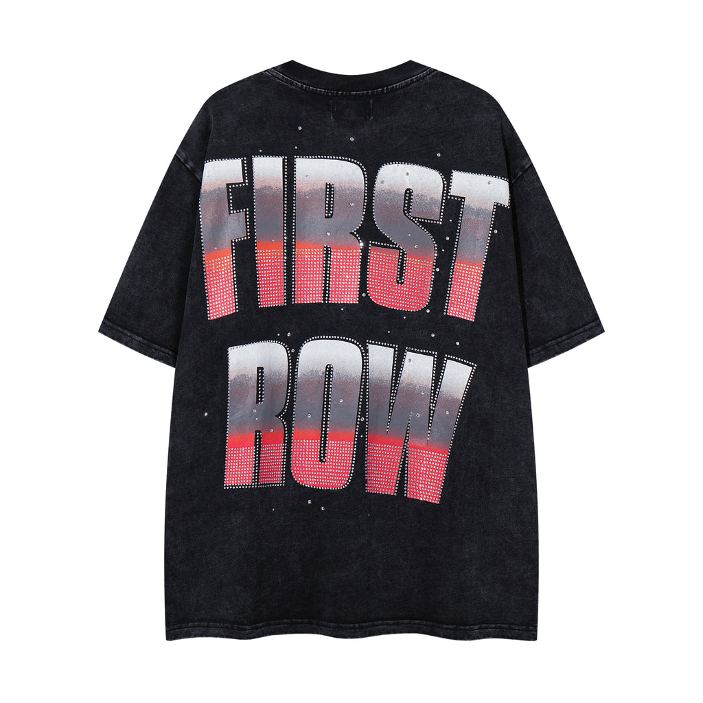 MAJESTIK Skull Racer Double‑Sided Vintage T‑Shirt