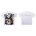 MAJESTIK Eagle Football Double‑Sided Vintage T‑Shirt