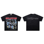 MAJESTIK Racing Car Vintage T‑Shirt