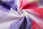 MAJESTIK Tie‑Dye Skull Graphic T‑Shirt