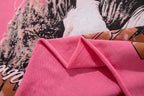 MAJESTIK Soul Light In Darkness Pink Vintage T‑Shirt