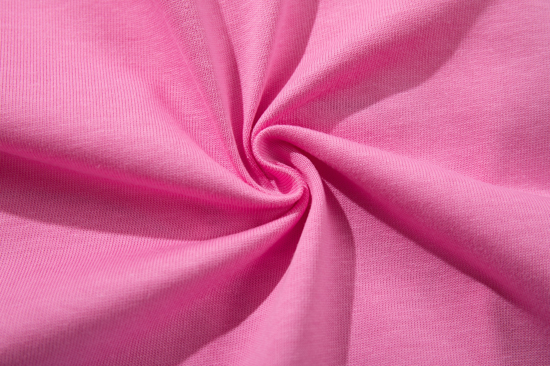MAJESTIK Sports Patch‑Embroidered Half‑Zip Pink Striped Polo Shirt