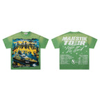 MAJESTIK Tour City Night Vintage T‑Shirt