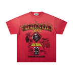 MAJESTIK Vintage Collage Graphic T‑Shirt