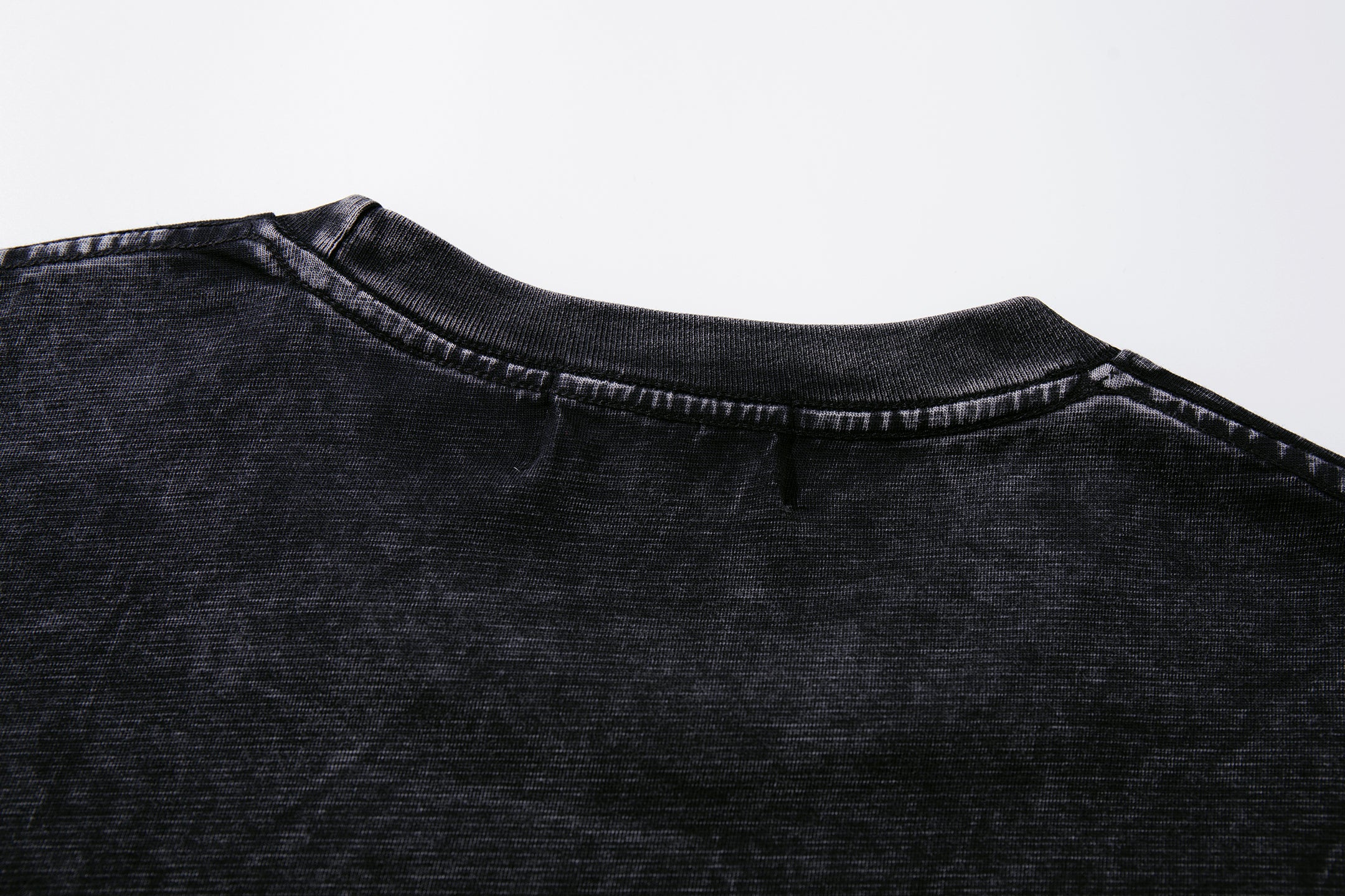 MAJESTIK Grim Reaper Scythe Vintage Washed Graphic T‑Shirt