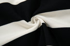 MAJESTIK Striped Embroidered Polo Shirt