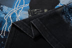 MAJESTIK Football Catch Double‑Sided Vintage T‑Shirt