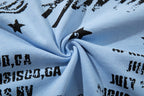 MAJESTIK Legends Racing Tour Light Blue T‑Shirt