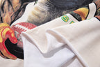 MAJESTIK Sports Bulldog Vintage Graphic T‑Shirt
