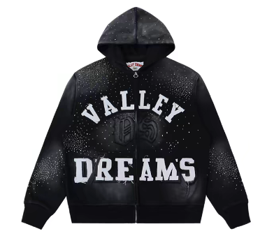 Vale Forever Classico Zip Up Hoodie Black Hover Image
