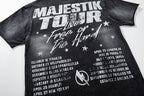 MAJESTIK Tour Double‑Sided Vintage Graphic T‑Shirt