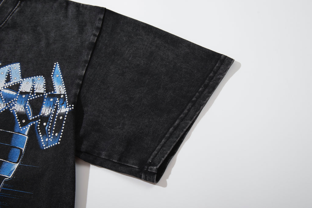 Godspeed Astronaut Double‑Sided Vintage Graphic T‑Shirt
