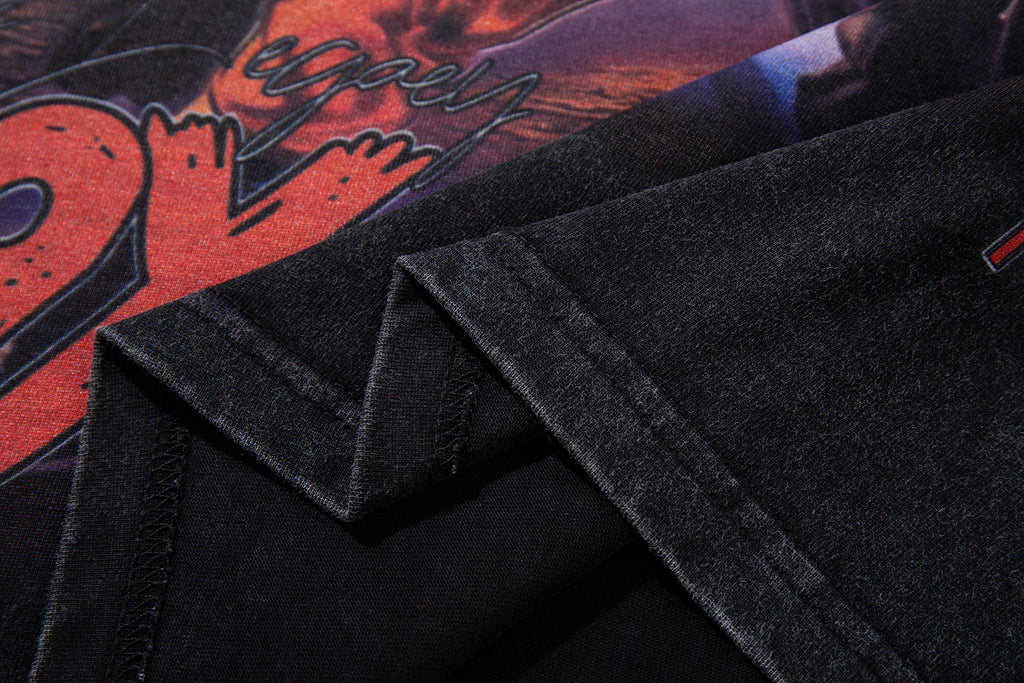 MAJESTIK Ninja Graphic Short‑Sleeve T‑Shirt