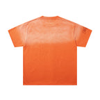 MAJESTIK Spider Web Gradient Short‑Sleeve T‑Shirt