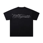 MAJESTIK Retro Racing Graphic T‑Shirt