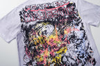 MAJESTIK Fearless Graffiti Chaos Double‑Sided Vintage T‑Shirt