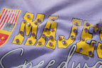 MAJESTIK Moto Racing Vintage Purple T‑Shirt