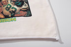 MAJESTIK Sports Bulldog Vintage Graphic T‑Shirt