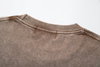 MAJESTIK Cowboy Angel Vintage Brown T‑Shirt
