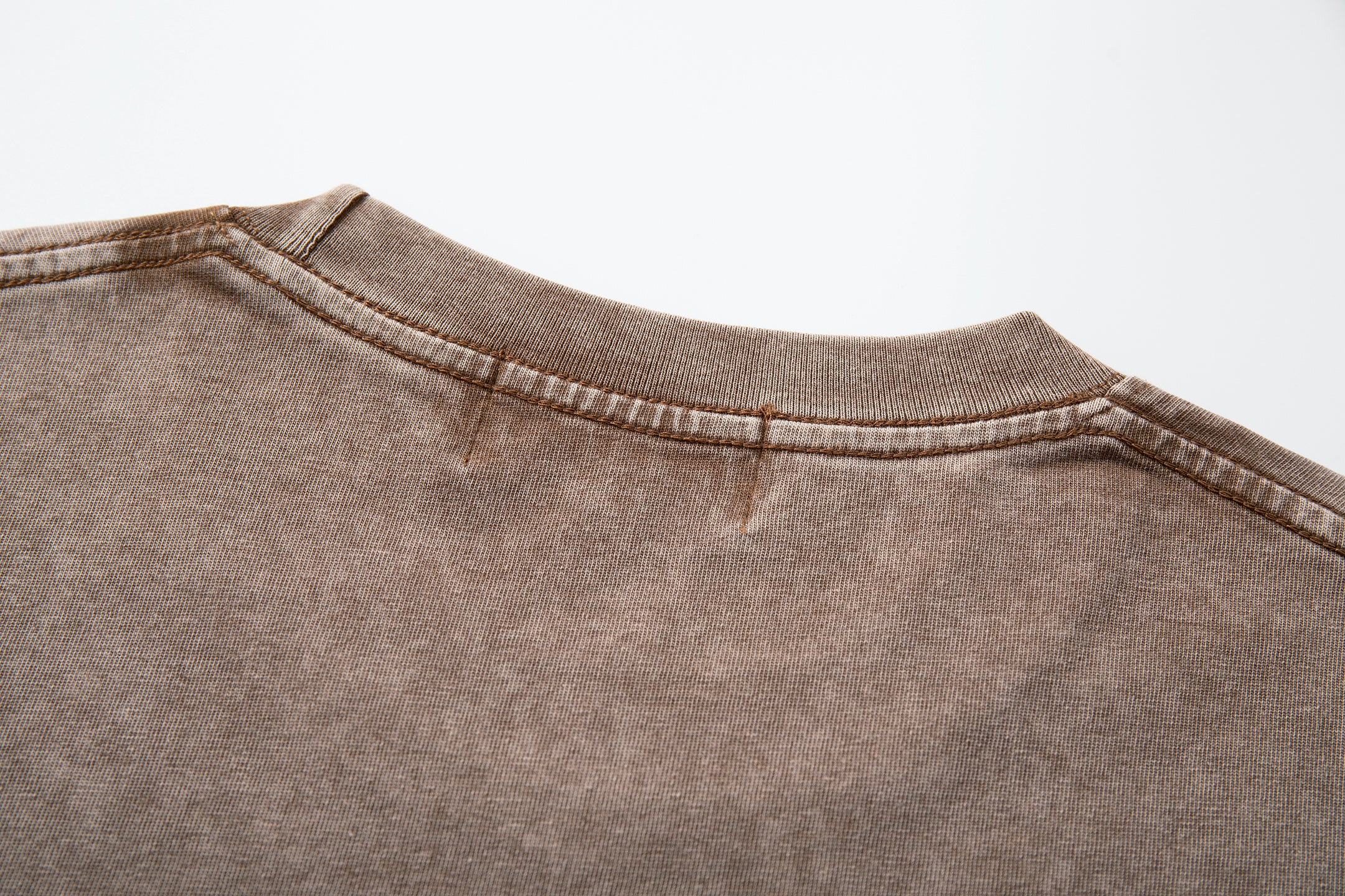 MAJESTIK Cowboy Angel Vintage Brown T‑Shirt