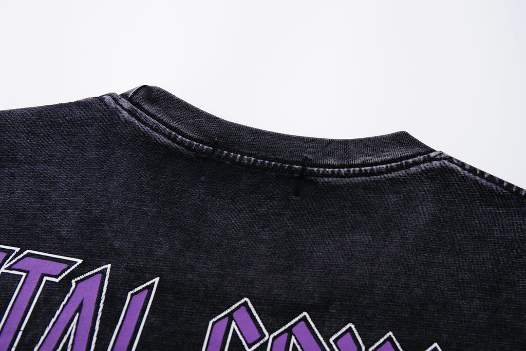 MAJESTIK Metal Concert Sports Car Double‑Sided Vintage T‑Shirt
