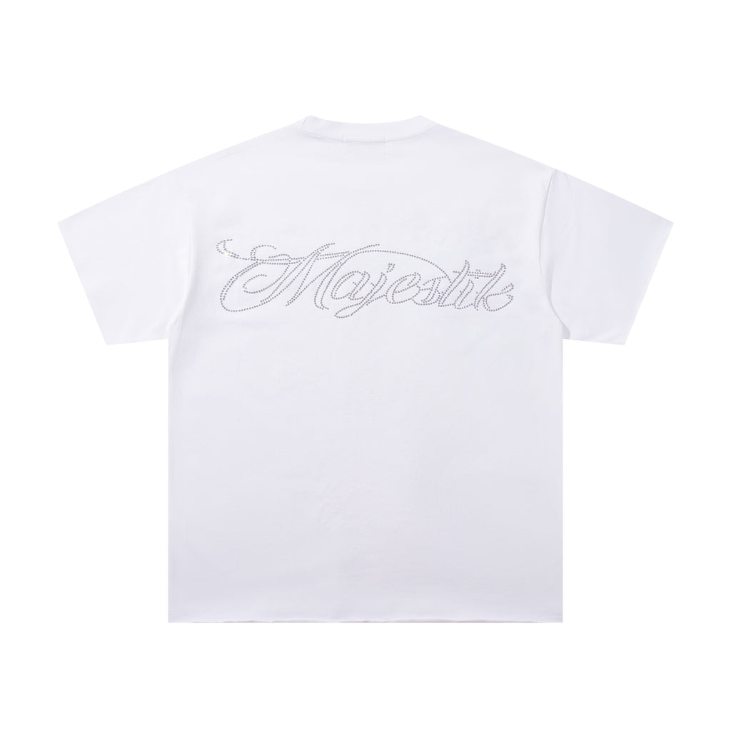 MAJESTIK Jungle Skull Vintage Graphic T‑Shirt