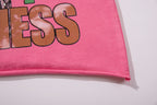 MAJESTIK Soul Light In Darkness Pink Vintage T‑Shirt