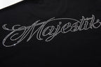 MAJESTIK Neon Sports Car City Vintage T‑Shirt