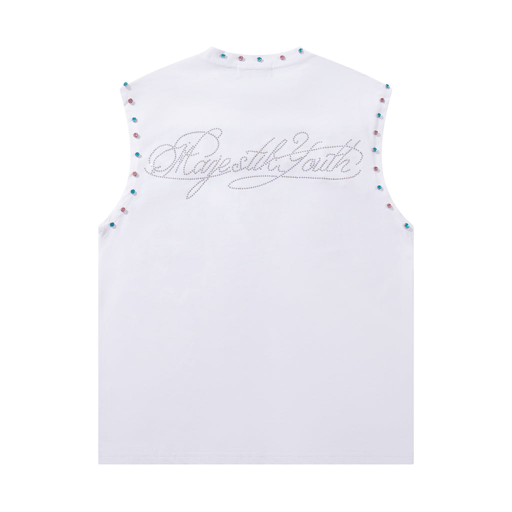 MAJESTIK Cowboy Horse Graphic Tank Top