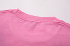 MAJESTIK Western Cowboy Vintage Pink T‑Shirt