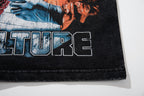 MAJESTIK Hazmat Crew Graphic Vintage T‑Shirt