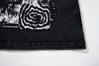 MAJESTIK Studios Distressed Eye Graphic Sleeveless Tank Top