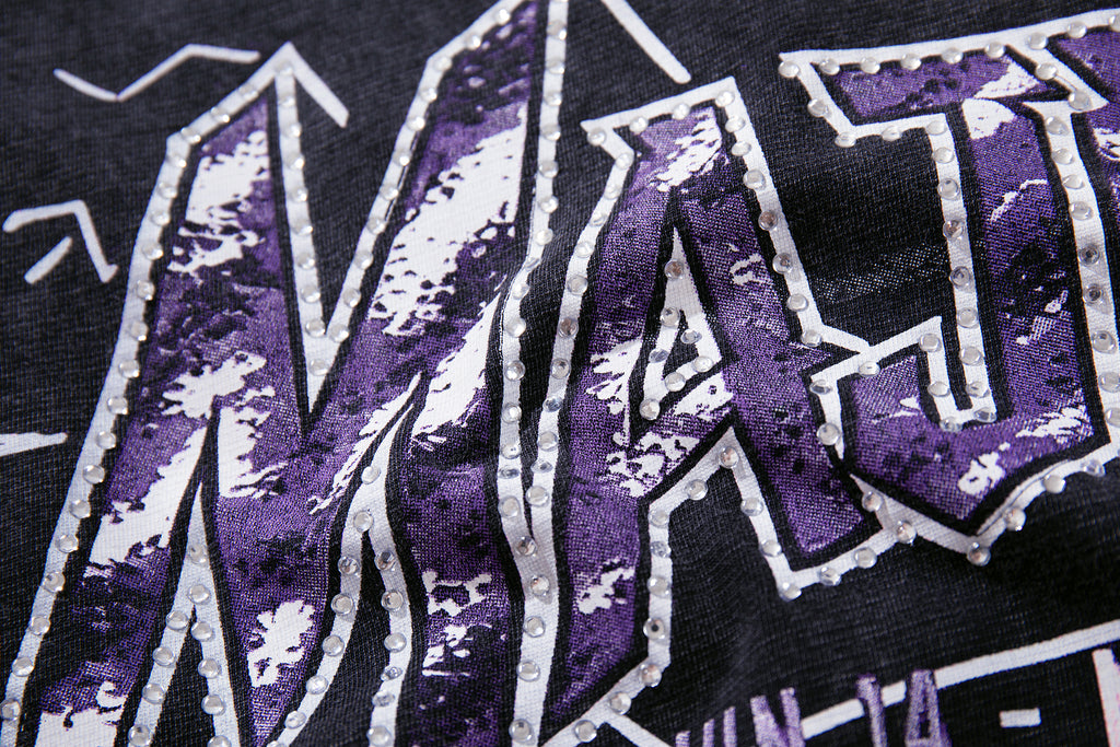 MAJESTIK Metal Concert Sports Car Double‑Sided Vintage T‑Shirt